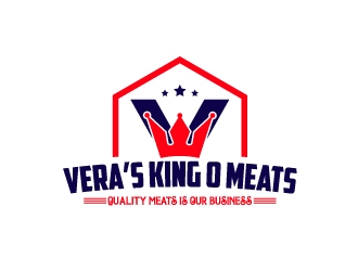 Veras King O Meats logo design by yans