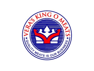 Veras King O Meats logo design by maze