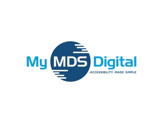 Company Name: My MDS Digital    Slogan: Accessibility. Made. Simple. logo design by ammad