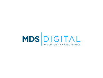 Company Name: My MDS Digital    Slogan: Accessibility. Made. Simple. logo design by haidar