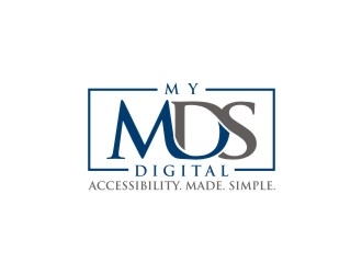 Company Name: My MDS Digital    Slogan: Accessibility. Made. Simple. logo design by agil