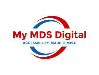 Company Name: My MDS Digital    Slogan: Accessibility. Made. Simple. logo design by Girly