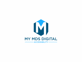 Company Name: My MDS Digital    Slogan: Accessibility. Made. Simple. logo design by luckyprasetyo