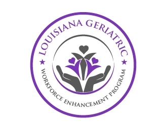 Louisiana Geriatric Workforce Enhancement Program (LA-GWEP) logo design by shravya