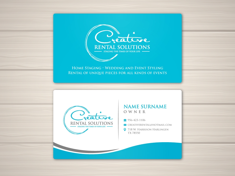 Creative Rental Solutions    logo design by labo