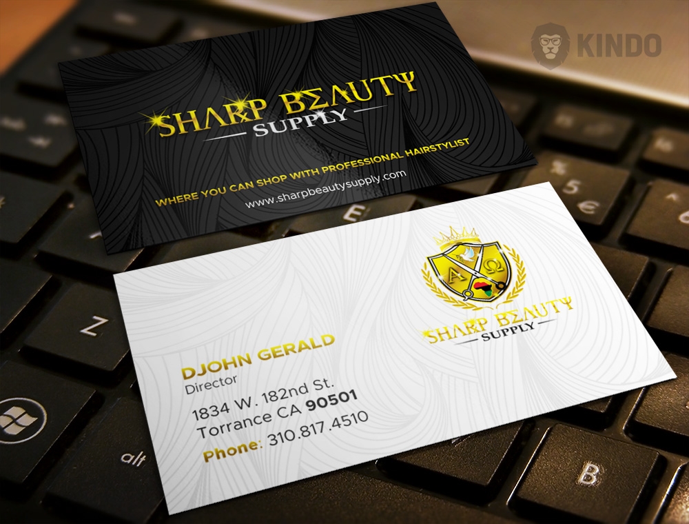 Sharp Beauty Lounge  logo design by Kindo
