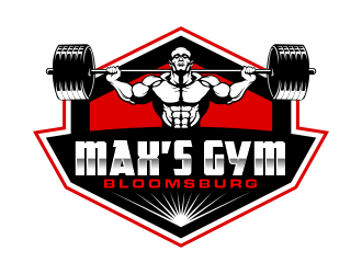 Max’s Gym logo design by SmartTaste