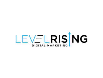 Level Rising Digital Marketing logo design by denfransko