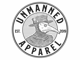 Unmanned Apparel logo design by Alfatih05