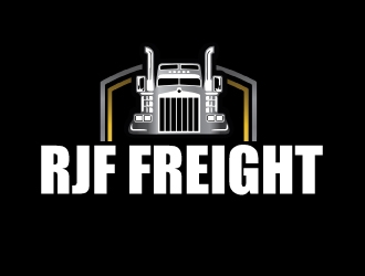 RJF Freight logo design by AamirKhan