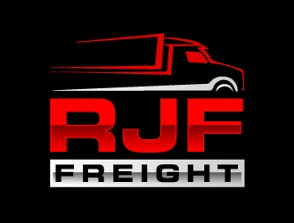 RJF Freight logo design by AamirKhan
