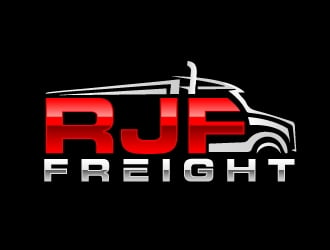 RJF Freight logo design by AamirKhan