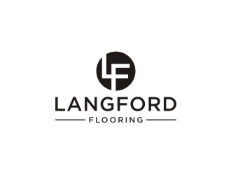 Langford Flooring logo design by sabyan