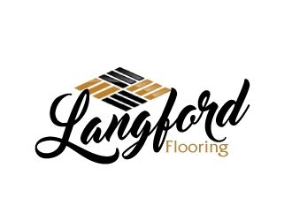 Langford Flooring logo design by AamirKhan