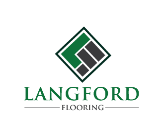 Langford Flooring logo design by tec343