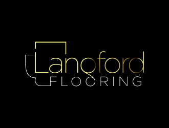 Langford Flooring logo design by hwkomp