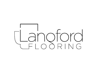 Langford Flooring logo design by hwkomp