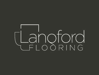 Langford Flooring logo design by hwkomp