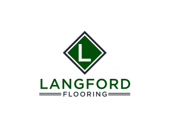 Langford Flooring logo design by febri