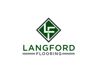 Langford Flooring logo design by febri