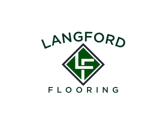 Langford Flooring logo design by febri