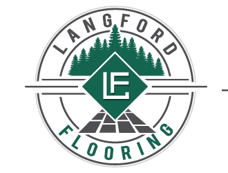 Langford Flooring logo design by REDCROW