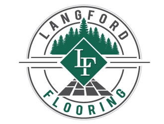 Langford Flooring logo design by REDCROW