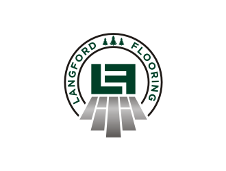 Langford Flooring logo design by Zeratu