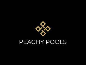 Peachy Pools logo design by Editor