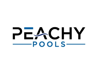 Peachy Pools logo design by Creativeminds
