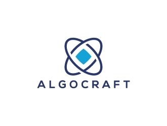 Algocraft logo design by wongndeso