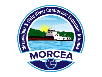MORCEA - (Mississippi Ohio River Confluence Economic Alliance logo design by jaize