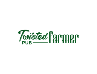 Twisted Farmer Pub logo design by nandoxraf