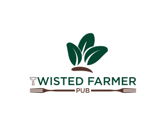 Twisted Farmer Pub logo design by luckyprasetyo