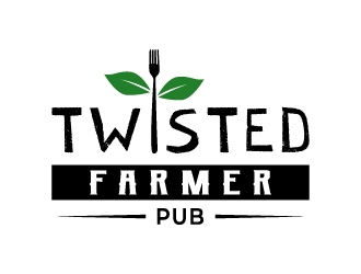 Twisted Farmer Pub logo design by iamjason