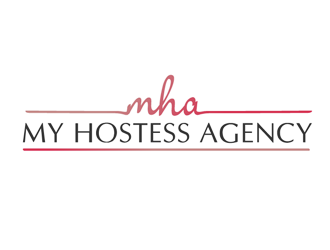 My Hostess Agency logo design by megalogos