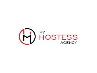 My Hostess Agency logo design by usef44
