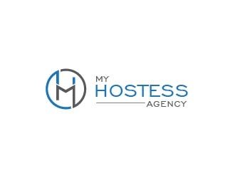 My Hostess Agency logo design by usef44