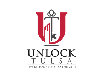 Unlock Tulsa logo design by Bl_lue
