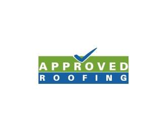 Approved Roofing logo design by webmall