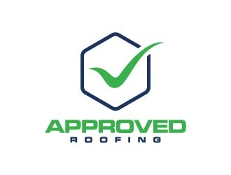 Approved Roofing logo design by maserik