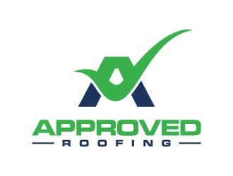 Approved Roofing logo design by maserik