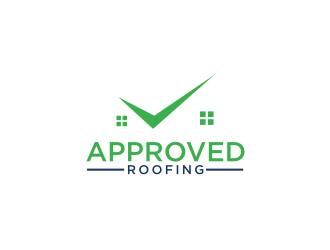 Approved Roofing logo design by Sheilla