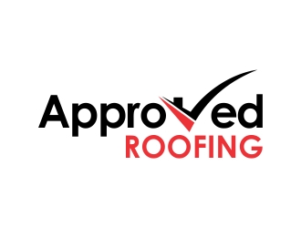 Approved Roofing logo design by cikiyunn