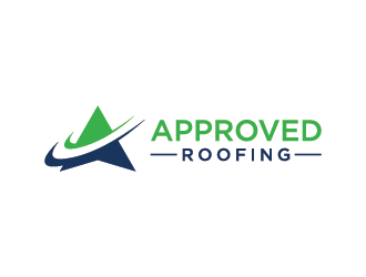 Approved Roofing logo design by mhala