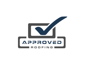 Approved Roofing logo design by Zhafir