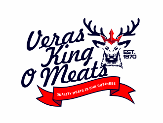 Veras King O Meats logo design by mr_n