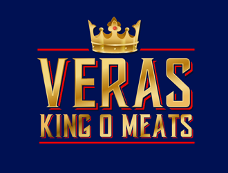 Veras King O Meats logo design by megalogos