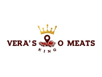 Veras King O Meats logo design by mrdesign