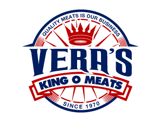 Veras King O Meats logo design by PRN123